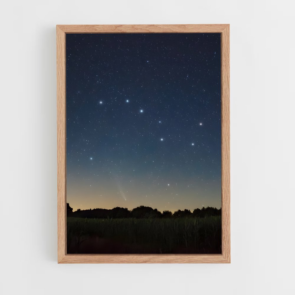 Poster La Voie Lactée – affiche Constellations (vue 4)